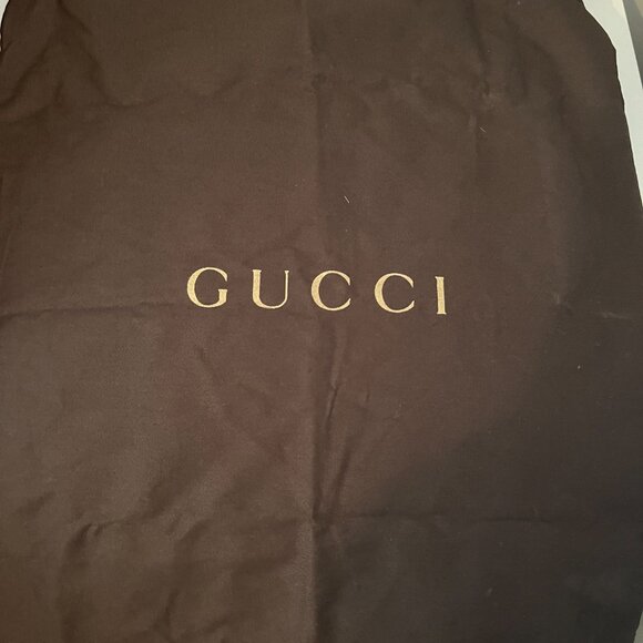 100% Authentic Gucci Guccissima Medium GG Twins Hobo bag Dk Brown - Collectible - Picture 7 of 8